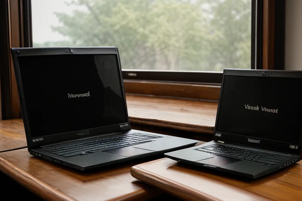 Alter Laptop mit pausiertem Ra-Garve-Videokurs neben handgeschriebenen Notizen zu Kapitel und Zeitstempel